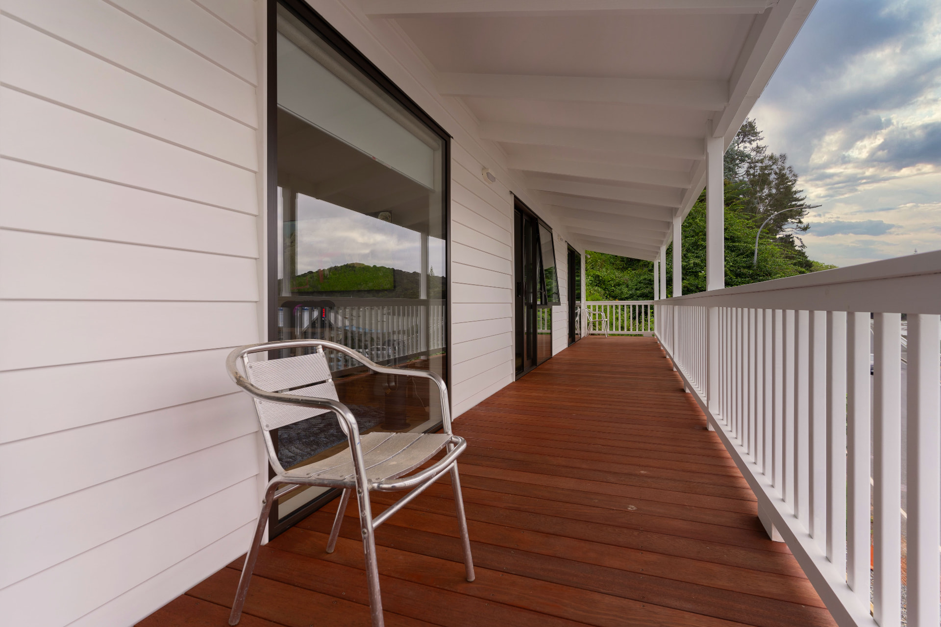 Weathered Deck & Porch Restoration after painting